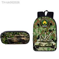 ▬✈┋ Trendy Racing Car Planes Tanks Artillery Notebook 2pcs/Set Backpacks 3D Print Oxford Waterproof Laptop Backpacks Pencil Case