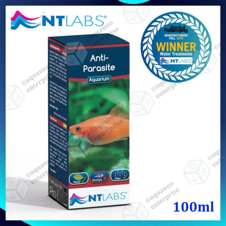 NT Lab Anti Parasite Aquarium Fish Medication Remedy 100ml Lazada
