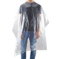 ；‘【；- 100Pcs Disposable Waterproof Barber Cape Hairdressing Shawl Barbershop Apron