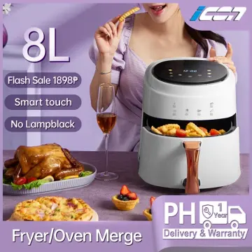 Visual Air Fryer Automatic Household Multi-functional Electric Without  Lampblack French Fry Machine 110V/220V