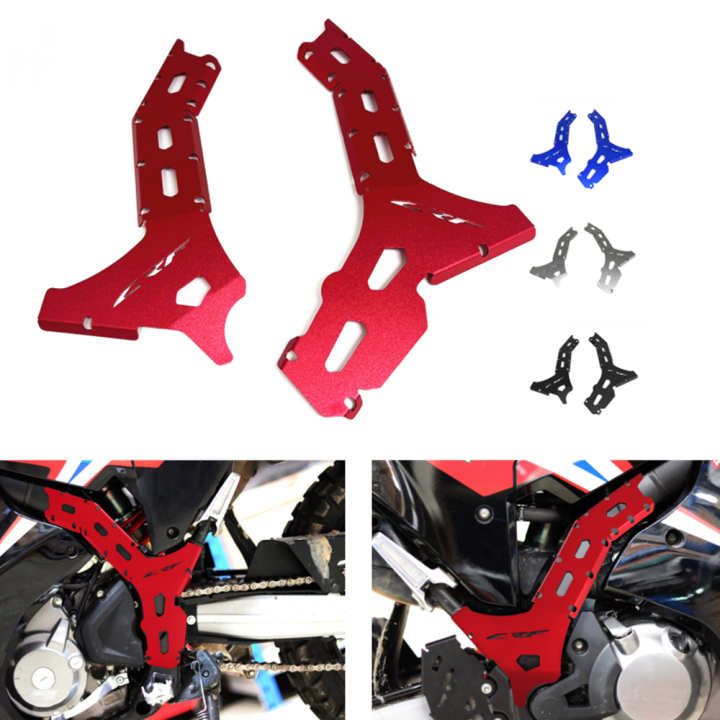 For HONDA CRF 300L CRF300L RALLY 2021 2022 CRF LOGO Frame Guard Cover