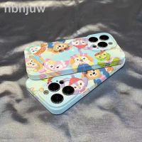 รวน Apple การ์ตูน Lingna Bell 14promax ฟิล์ม13/12/11เคสโทรศัพท์มือถือ Xs/xr รวมทุกอย่าง8P ป้องกันการตกใหม่