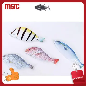 Carp Pen Bag Realistic Fish Shape Make-up Pouch Pen Pencil Case