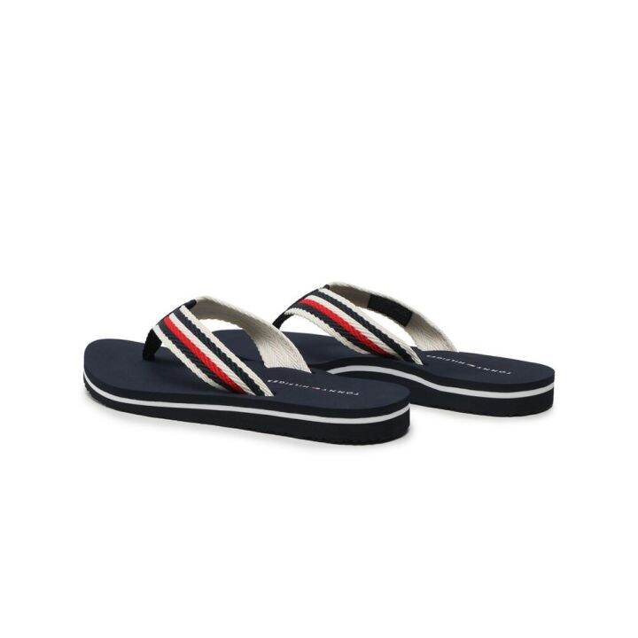 tommy-hilfiger-รองเท้าแตะผู้หญิง-รุ่น-fw0fw07147-dw6-สีกรมท่า