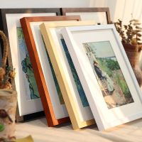 ■ Black White Wood Color Picture Photo Frame A4 A3 Wooden Frame Nature Solid Wall Mounting Hardware Included Without Cardboard