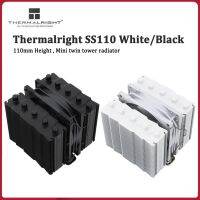 【LZ】☒◐  Thermalright ss110 branco/preto prata alma cpu cooler 110mm 5 tubo de calor twin torre mini radiador intel lga115x 1200 2011 am4