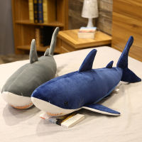 Giant Megalodon Shark kpop Plush Toys For Girls Soft Big Stuffed Pillow Cushion Kawaii Valentines Day Gifts For Kids Boy Present