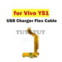 สําหรับ Vivo Y51 USB Charger Dock Connect หูฟัง แจ็คเชื่อมต่อการชาร์จ Flex Cable ซ่อมอะไหล่ทดสอบ