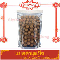 แมคคาเดเมียอบ เกรดA100% 250g คัดพิเศษ ไม่เหม็นหืน จากตลาด Gim Yong แม็คคา แมคคา แม๊คคา