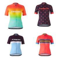 2021 new TREK summer comfortable casual fashion cycling sportswear mens and womens short-sleeved tops