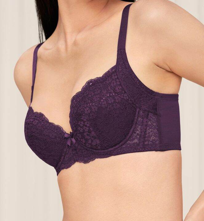 triumph-เสื้อชั่นในรูปแบบมีโครง-รหัส-10188610-รุ่น-simply-sculpt-blossom-wp-สีม่วง-6917