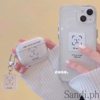 เคสซิลิโคน TPU แบบนิ่ม ลายหน้ายิ้ม กันตก สําหรับ AirPods 1 2 3 Pro  X XS XR XSMax 11 11ProMax 12 13ProMax  11 เคส airpods pro เคส airpods