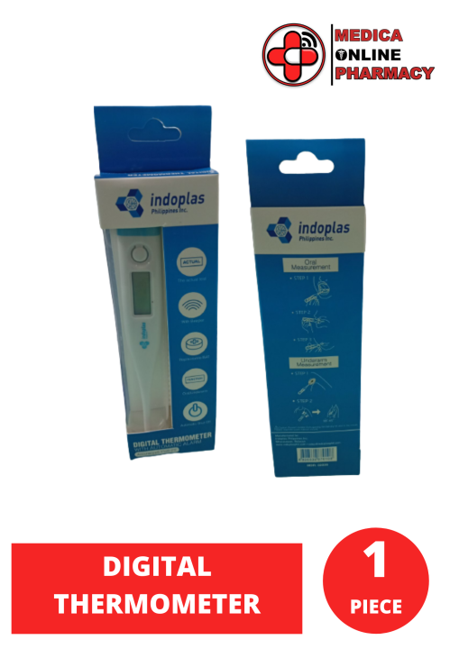 Indoplas Digital Thermometer (Blue) Lazada PH