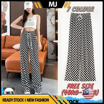🔥ReadyStockInMalay🇲🇾Women Pants Bf Style Loose Pants Trousers