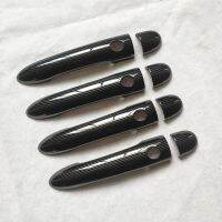 【CW】 For Renault Modus accessories door handle cover trim handles covers plastic Imitation carbon fiber