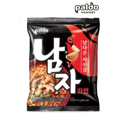 มาม่าเผ็ดเกาหลี พาลโด นัมจา ราเมง รามยอน 115g*4ซองpaldo namja ramyeon 팔도 남자라면 115G x 4pcs=1pack