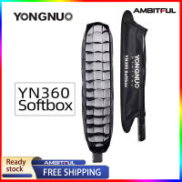 Yongnuo YN360 YN360III PRO LED Light Box สี่เหลี่ยมผืนผ้าตารางรังผึ้ง Softbox สำหรับ YN360 YN360S YN360III YN360III Pro