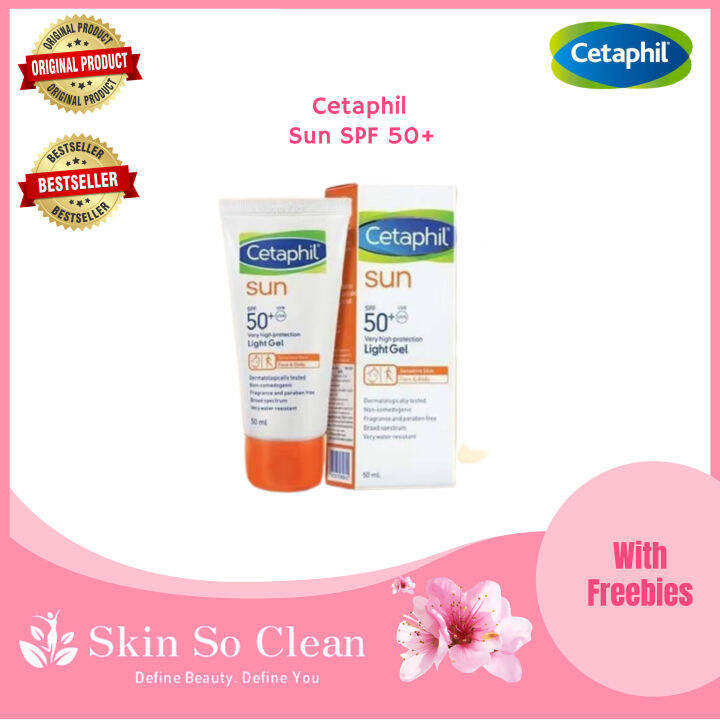 SKIN SO CLEAN ORIGINAL Cetaphil Sun SPF 50+ DryTouch Sunscreen