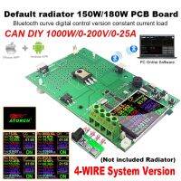 DIY PCB Board 4 Wire 1000W USB Tester Electronic Load Lithium 18650 Battery Capacity Monitor Discharge DC Power Supply Meter