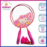 Bộ vợt cầu lông trẻ em tay cầm bọc xốp đồ chơi vận động cho bé rèn luyện