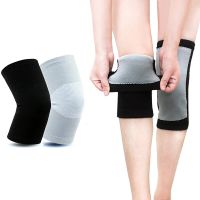 [Sell Well]1 PairWarm เข่า Pads Plus กำมะหยี่สีทองป้องกัน ArthritisAnti เย็นเข่า Protector สนับสนุน Thicken Kneepad