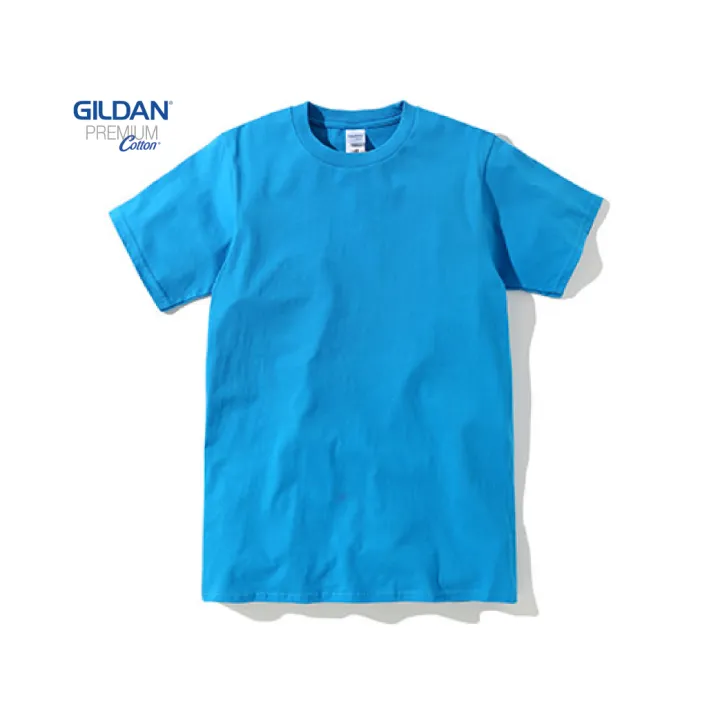 Gildan T-shirt Uomo DryBlend – Manica Corta, Colore Sapphire, Taglia XX-Large – Tessuto 50% Cotone 50% Poliestere