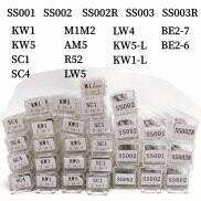 Lishi 2 trong 1 kw1 kw5 SC1 sc4 AM5 R52 M1 MS2 SS001 SS002 Pro ss002r