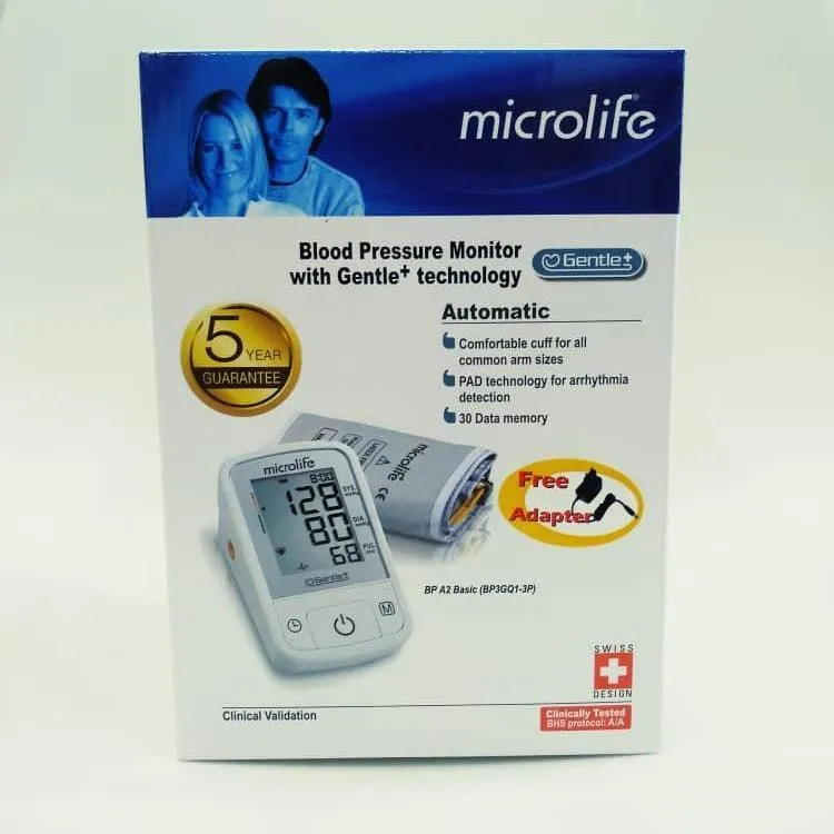 Microlife Bp3gq1-3p Advanced Blood Pressure Monitor