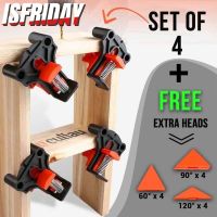 12PCS Woodworking Clamp Set 60/90/120 Degree Right Angle Clamp Corner Wood Hand Tools 90 Degree Right Angle Clamp Fixing Clips