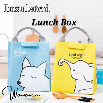 Lovely Cartoon Thermal Insulated Lunch Bag For Kids, Students With