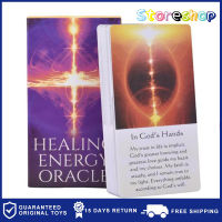 English Tarot Cards 54 Healing Energy Tarot Cards Healing Energy Tarot Deck Game Board Oracle Cards Family Party Playing Gifts for Tarot Lovers pretty good