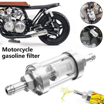 REVISE อะลูมิเนียมอัลลอยด์ ชิ้นส่วนของ Moto สกูตเตอร์มอเตอร์ครอส ตัวกรองน้ำมันเชื้อเพลิง อะไหล่สำหรับเปลี่ยน ตัวกรองน้ำมัน อุปกรณ์เสริมรถจักรยานยนต์