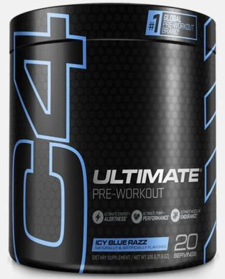 Cellucor Ultimate Pre Workout Powder (20 Servings) Sugar Free Preworkout Energy Supplement for Men &amp; Women -300mg Caffeine + 3.2g Beta Alanine + 2 Patented Creatines BUILD MUSCLE STRENGTH