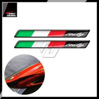 ☽ For Ducati Aprilia Piaggio Vespa Sprint GTS GTV LX 50 150 200 300 3D Resin Motorcycle Decal Italy Flag Sticker