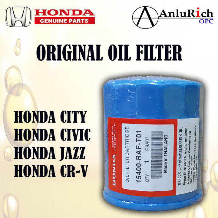 Honda Oil Filter Raf T Accord Brv Brio City Civic Crv Crz Fit