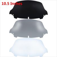 “：{}” Motorcycle Wave Windshield Windscreen Wind Deflector For Harley Electra Street Tri Glide Ultra Limited CVO FLHX FLHT 2014-Up