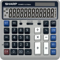 Sharp El-2135 Computer Big Button Calculator Bank Financial Accounting Special Large Desktop Office Business