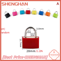 SHENGHAN กุญแจล็อคกระเป๋าเดินทาง1ชุด28 32 42มม. เคสโทรศัพท์แบบพลาสติกสีซิงค์อัลลอยกระเป๋าเดินทางหัวมีดไสล็อคหอพักนักเรียนตู้ล็อก