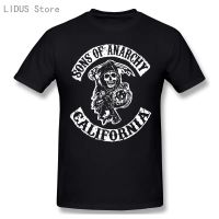 Graphic Tshirt Cartoon Anime Motorcycle Club Sons Of Anarchy 01 Men Cotton T Shirt