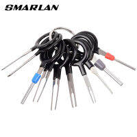 SMARLAN 11ชิ้นเซ็ต Terminal Removal เครื่องมือรถสายไฟ Crimp Connector Pin Extractor Kit สำหรับปลั๊กรถซ่อมชุดเครื่องมือ AA