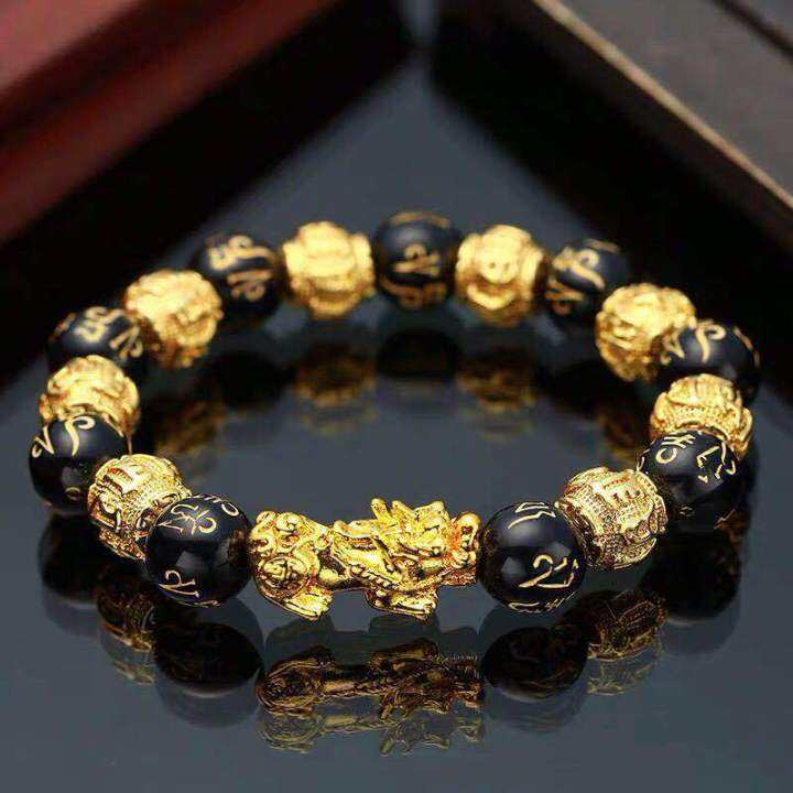 feng-shui-mens-lucky-prayer-beads-bracelet-for-men-women-wristband-gold-color-pixiu-wealth-and-good-luck-changing-bracelets