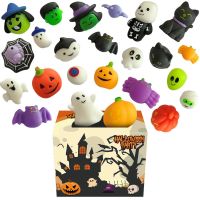 ฮาโลวีน halloween accessories YDIJEJ โกสต์ผี น่ารักน่ารักๆ TPR. ประสาทสัมผัสทางประสาทสัมผัส เด็กชายเด็กหญิง ที่หนีบผม ของเล่นบีบฟักทอง ของเล่นฮาโลวีนขนาดเล็ก ของขวัญสำหรับเด็ก การตกแต่งงานฝีมือ