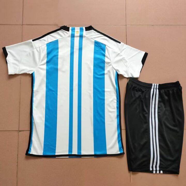 2022-argentina-home-jersey-kids-football-soccer-jersey-uniform