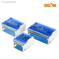 ◈✤ 1 Piece WDH407/411/415 Screw Junction Modular Universal Wire Electrical Connector Din Rail Terminal Block Power Distribution Box