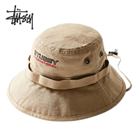 หมวกบักเก็ตมีเชือก สตูสซี่ Stussy Fisherman Bucket Hat มีสองสี พร้อมส่ง