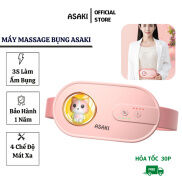 Đai Chườm Bụng ASAKI Massage Làm Ấm Giảm Đau Bung Cho Phụ Nữ Đến Kì