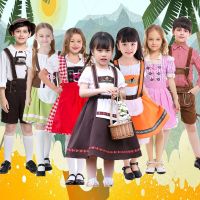 Childrens clothing German beer childrens performance cultural festival art Bavarian traditional clothing