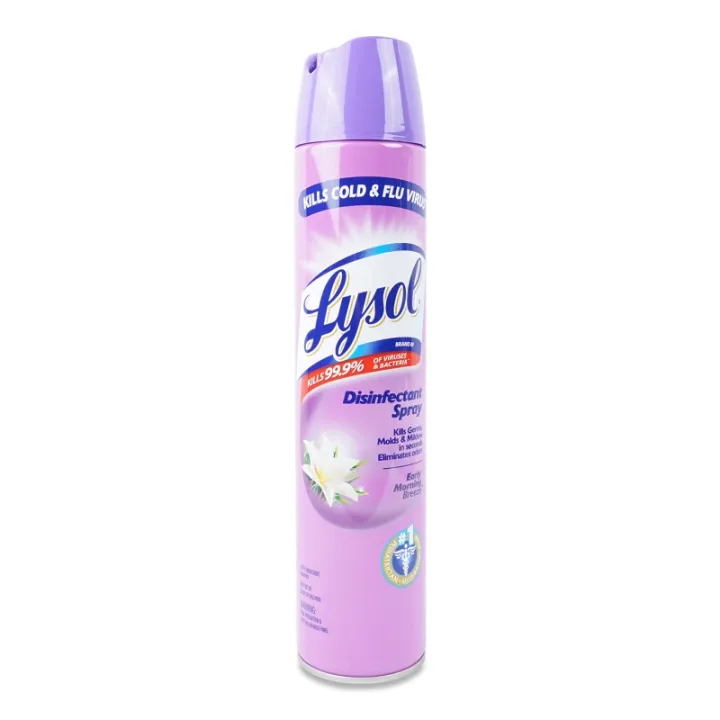 Lysol Disinfectant Spray Early Morning Breeze Scent 510g Lazada Ph 7171