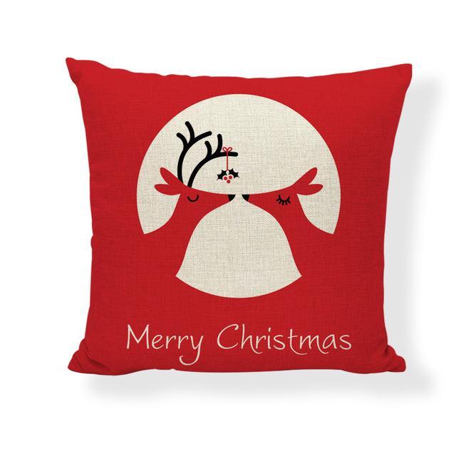 cloth-artist-2022-fashionlinen-pillowcaseseries-santa-claus-pillow-ปลอกหมอนตกแต่งโซฟาของเขา