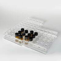 Sample Bottle Rack Laboratory EquipmentHigh Quality PMMA 2ml3ml5ml10ml20ml30ml40ml50ml60ml